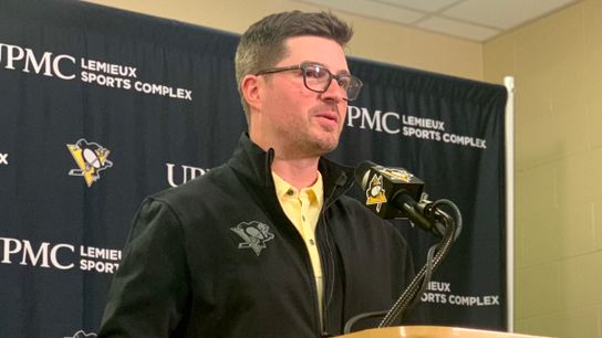 Dubas: Still 'work to be done' after Karlsson trade taken in Cranberry, Pa. (Penguins)